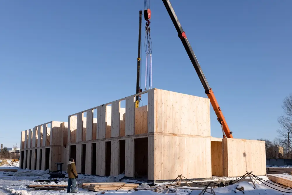 Modulares Bauen Holzbau