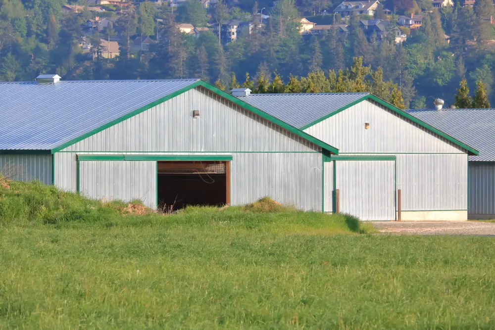 Landwirtschaft Lagerhalle aus Stahl