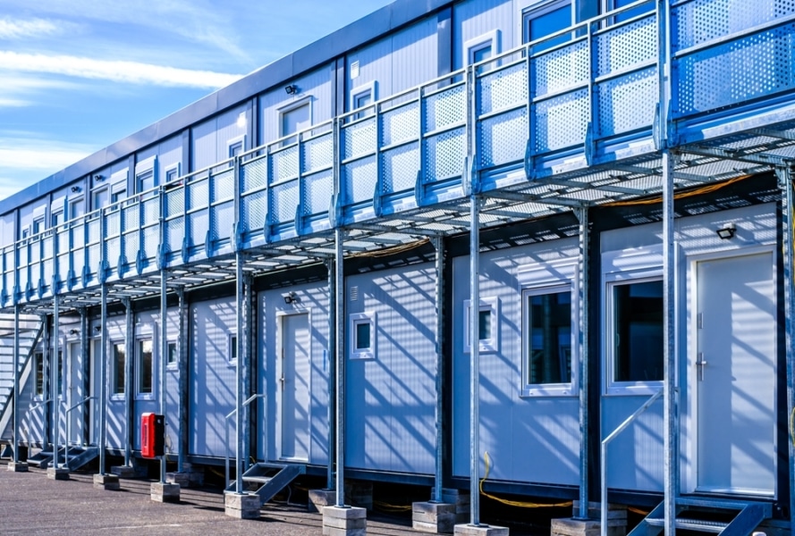 Baucontainer: Anbieter und Preislisten für Miete und Kauf - Flexbau