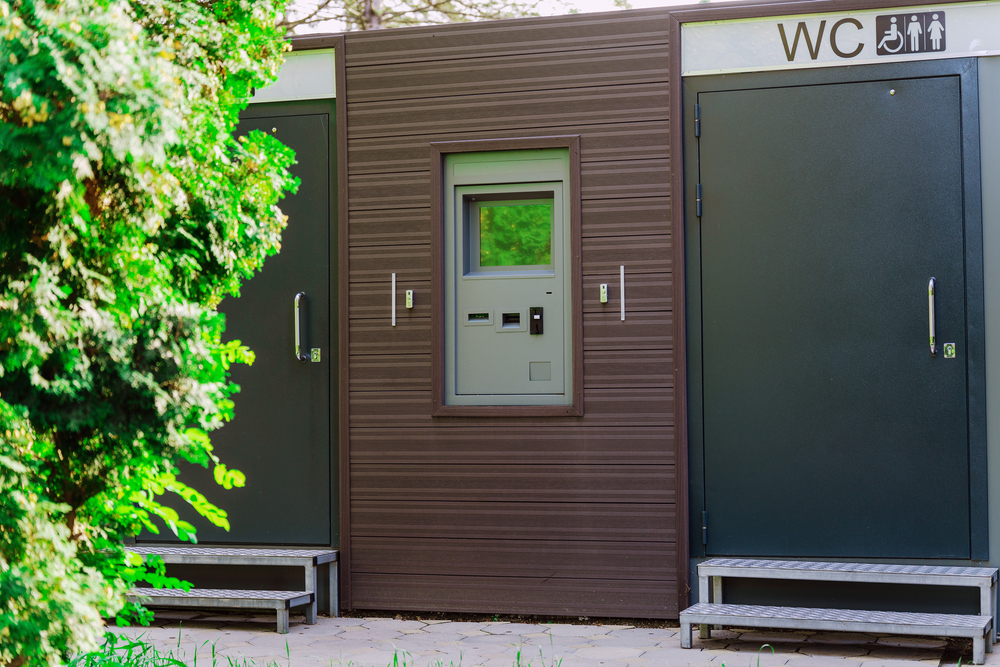 Sanitärcontainer barrierefrei