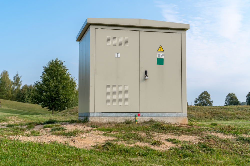 Transformatorenstation für eine Freiflächen-Photovoltaikanlage